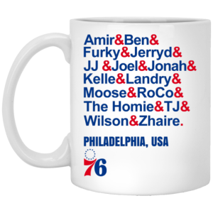 Amir Ben Furky Jerryd Philadelphia USA 76 Mug 3