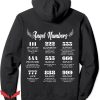 Angel Number Hoodie Angel Number Quotes Pullover Trending