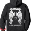 Angel Wing Hoodie My Dad Is My Guardian Angel Trending