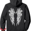 Angel Wing Hoodie Wings On The Back Side Angel Trending