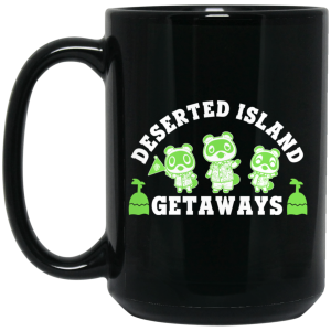 Animal Crossing Deserted Island Getaways Mug