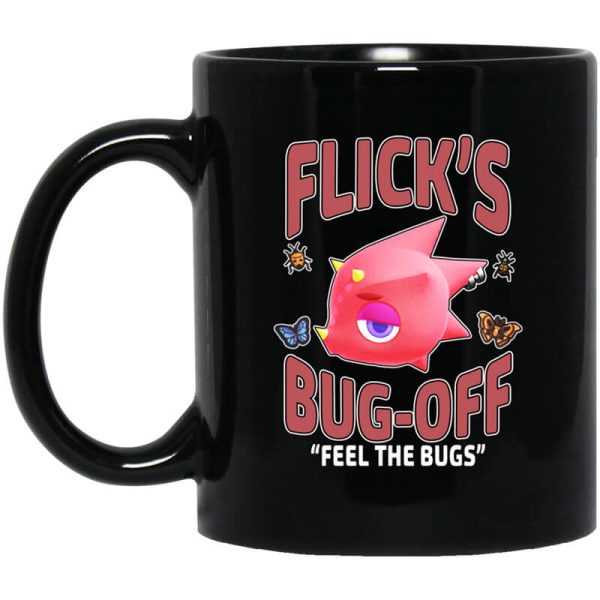 Animal Crossing Flick’s Bug-Off Feel The Bugs Mug