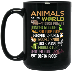 Animals Of The World Funny Animals Mug
