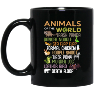 Animals Of The World Funny Animals Mug 3