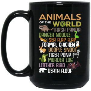 Animals Of The World Funny Animals Mug 4