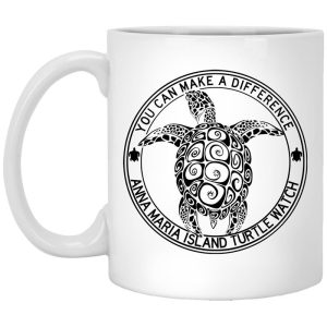 Anna Maria Island Turtle Watch You Can Make A Difference Mug