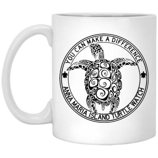 Anna Maria Island Turtle Watch You Can Make A Difference Mug Anna Maria Island Turtle Watch You Can Make A Difference Mug