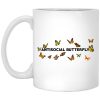 Antisocial Butterfly Mug
