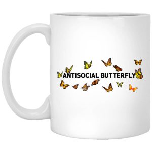 Antisocial Butterfly Mug