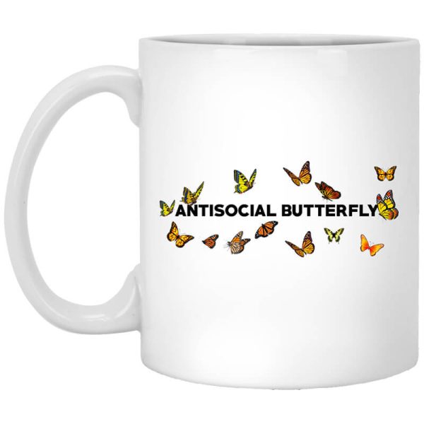 Antisocial Butterfly Mug