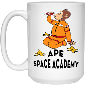 Ape Space Academy Monkey Astronaut Mug