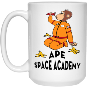 Ape Space Academy Monkey Astronaut Mug 4
