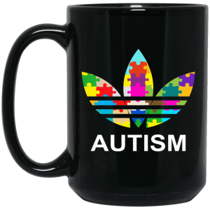 Autism Adidas Logo Autism Awareness Mug