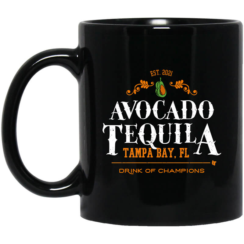 Avocado Tequila Tampa Bay Florida Drink Of Champions Mug Avocado Tequila Tampa Bay Florida Drink Of Champions Mug
