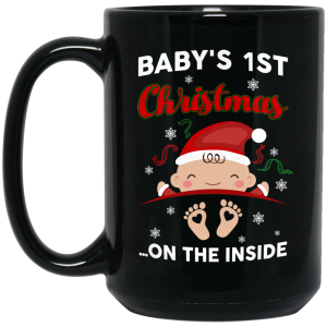 Baby’s 1St Christmas On The Inside Mug