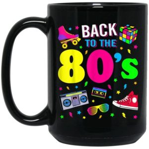Back To 80's 1980s Vintage Retro Eighties Costume Party Gift Mug 3
