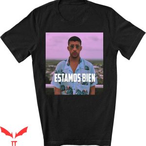 Bad Bunny T-Shirt Guava Iguana Estamos Bien For The Fan