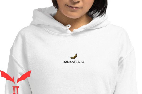 Balenciaga Fortnite Hoodie Bananciaga Embroidered Style