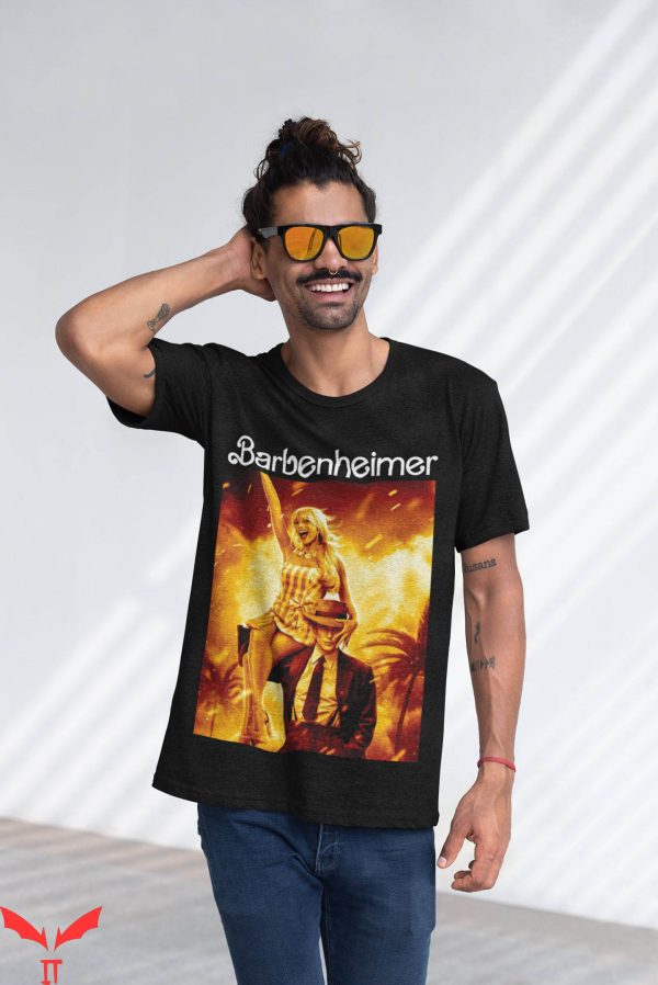 Barbenheimer T-Shirt Barbie 90’s Come On Let’s Go Party
