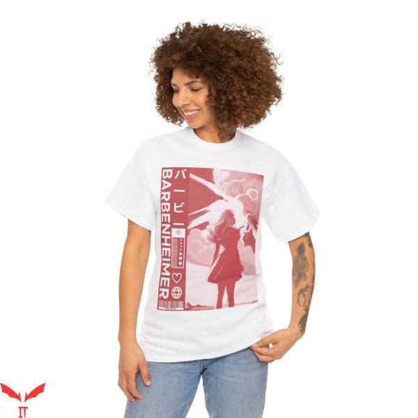Barbenheimer T-Shirt Limited Edition Japanese Art Fusion
