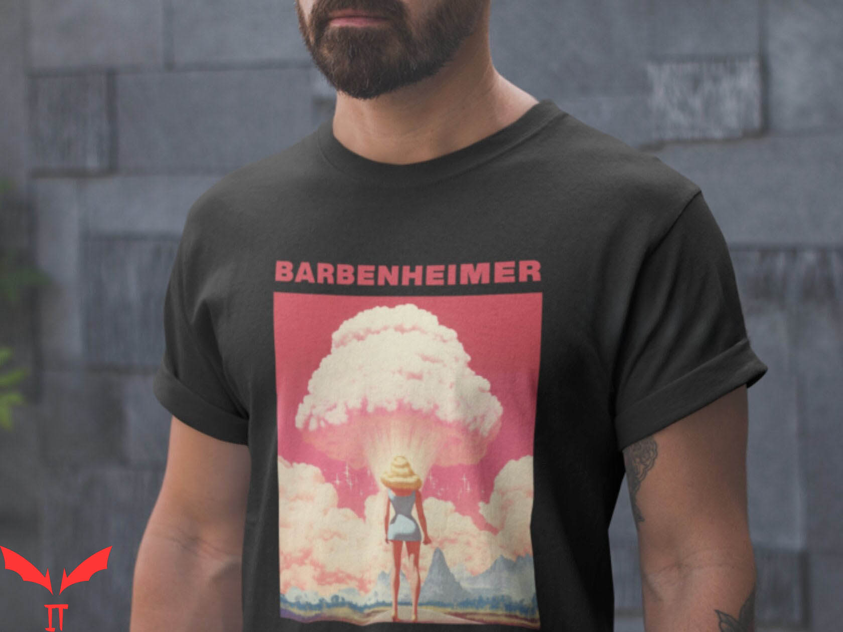 Barbenheimer T-Shirt Movie Vintage Y2k Style Oppenheimer Barbenheimer T-Shirt Movie Vintage Y2k Style Oppenheimer