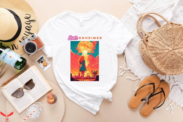 Barbenheimer T-Shirt The Destroyer Of World Pink Birthday