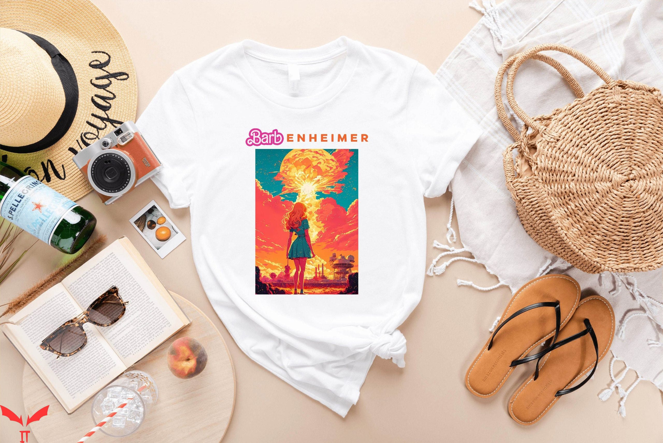 Barbenheimer T-Shirt The Destroyer Of World Pink Birthday Barbenheimer T-Shirt The Destroyer Of World Pink Birthday