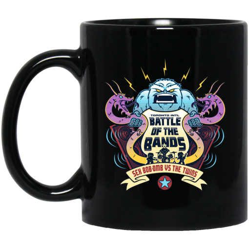 Battle Of The Bands Sex Bob-omb Vs The Twins Mug Battle Of The Bands Sex Bob-omb Vs The Twins Mug