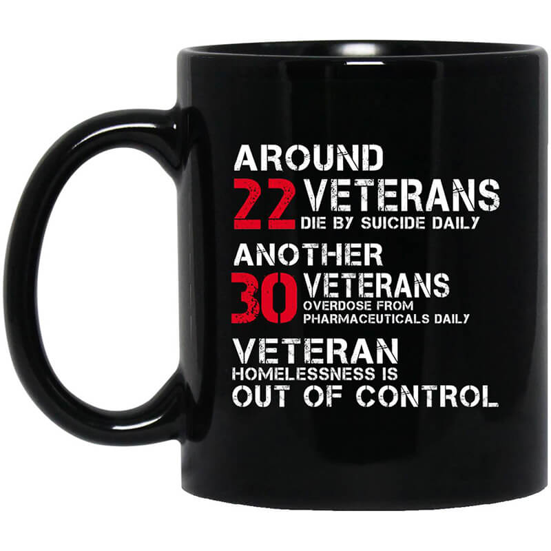 Battle22 Veteran Homelessness Is Out Of Control Mug Battle22 Veteran Homelessness Is Out Of Control Mug