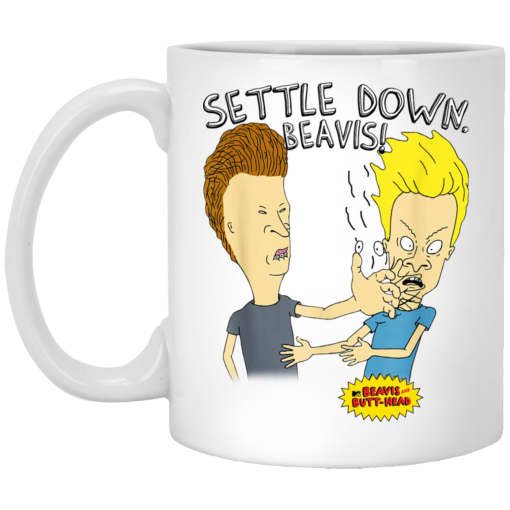 Beavis And Butt-Head Settle Down Beavis Mug Beavis And Butt-Head Settle Down Beavis Mug