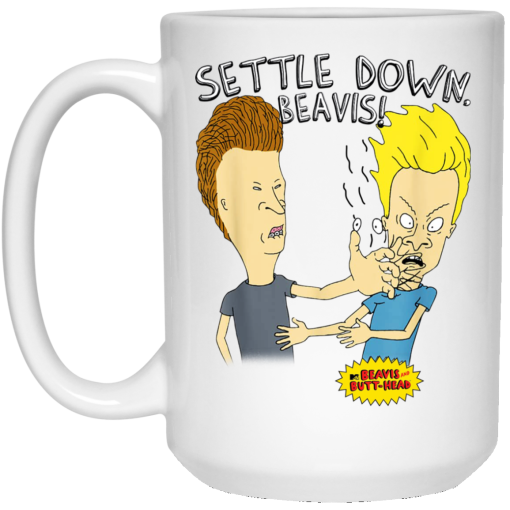 Beavis And Butt-Head Settle Down Beavis Mug Beavis And Butt-Head Settle Down Beavis Mug