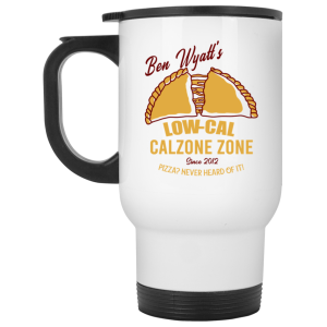 Ben Wyatt’s Low Cal Calzone Zone White Mug