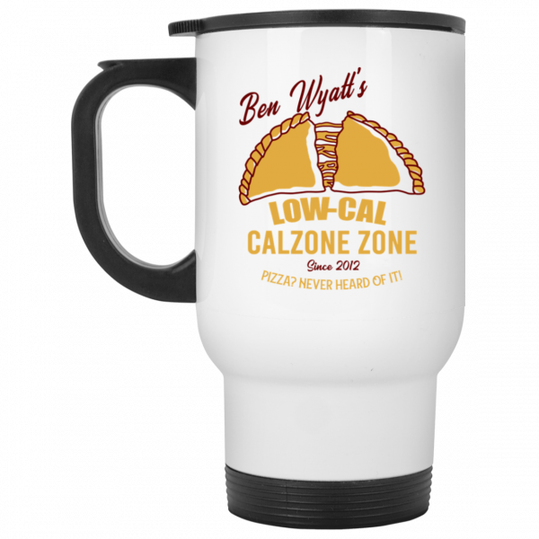 Ben Wyatt’s Low Cal Calzone Zone White Mug Ben Wyatt’s Low Cal Calzone Zone White Mug