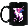 Bi Pride Dragon Black Mug