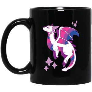 Bi Pride Dragon Mug