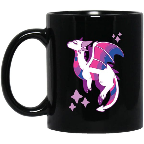 Bi Pride Dragon Mug