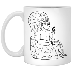 Big Brain Wojak Mug
