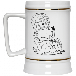 Big Brain Wojak Mug 8
