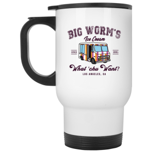 Big Worm’s Ice Cream What ‘chu Want White Mug