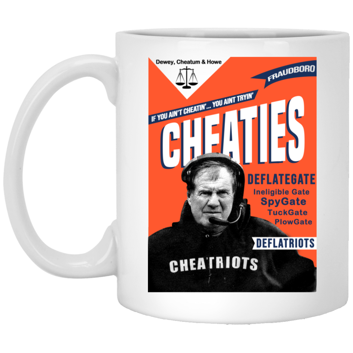 Bill Belichick ‘Cheaties’ Mug Bill Belichick ‘Cheaties’ Mug