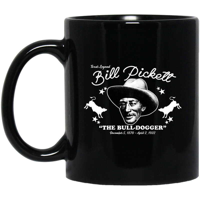 Bill Pickett The Bull-Dogger Mug Bill Pickett The Bull-Dogger Mug