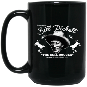Bill Pickett The Bull Dogger Mug 4