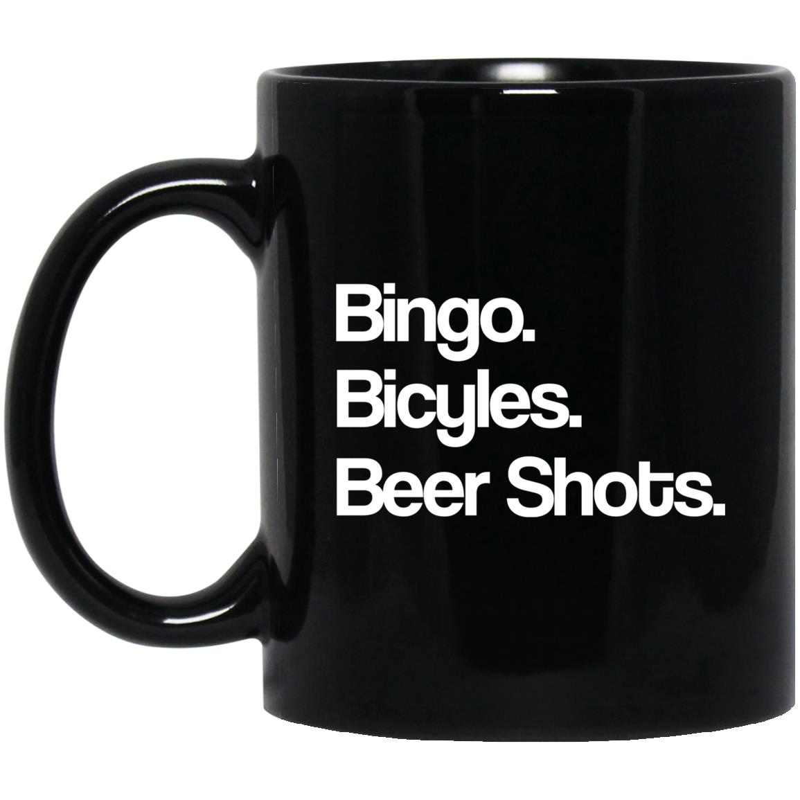 Bingo Bicycles Beer Shots Mug Bingo Bicycles Beer Shots Mug