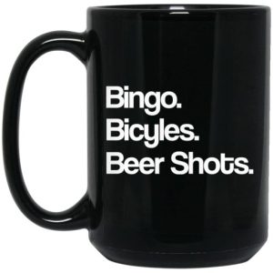 Bingo Bicycles Beer Shots Mug 3