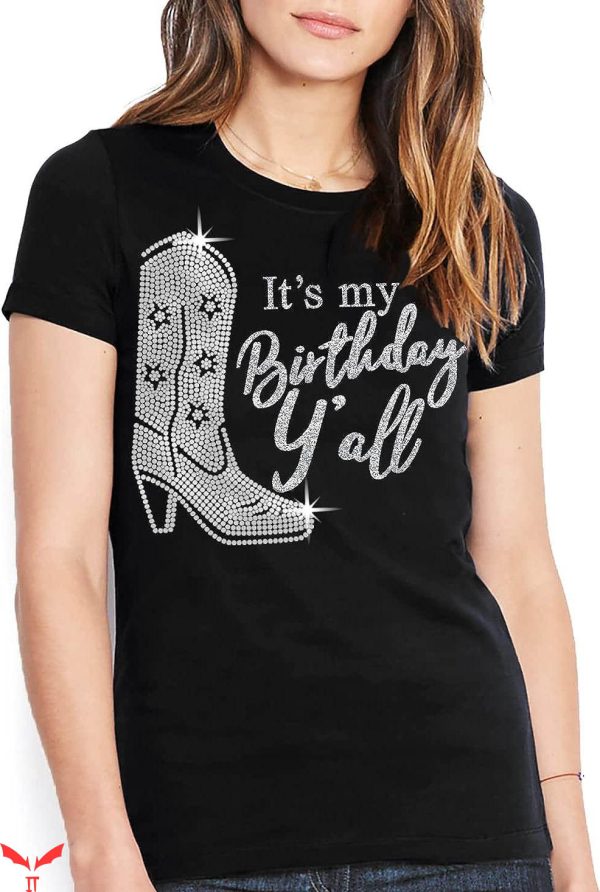 Birthday Queen T-Shirt Crystal Rhinestone T-Shirt Birthday