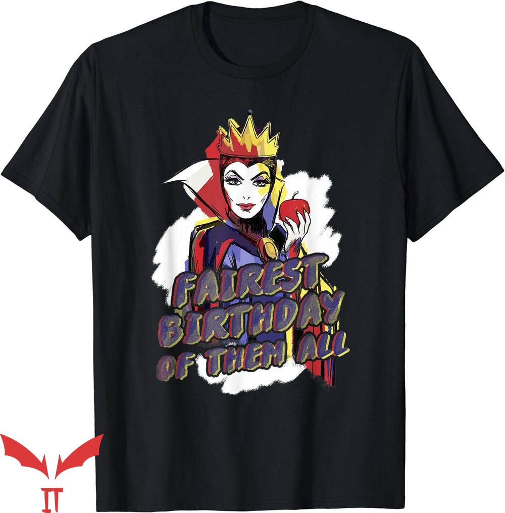 Birthday Queen T-Shirt Evil Queen Fairest T-Shirt Birthday