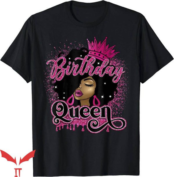 Birthday Queen T-Shirt Melanin Birthday Queen Shirt Birthday