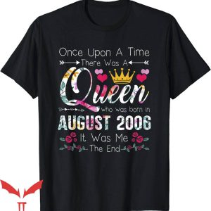 Birthday Queen T-Shirt Once Upon A Time Tee Shirt Birthday