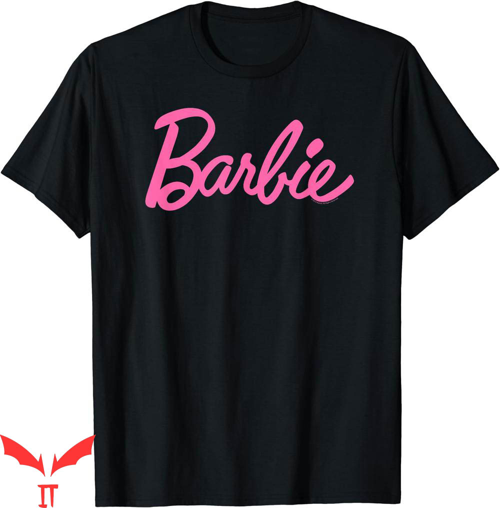 Black Barbie T-Shirt Classic Logo