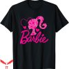 Black Barbie T-Shirt Heart Logo Classic Blend